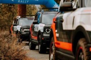 2021 Bronco Sport at 2020 Rebelle Rally